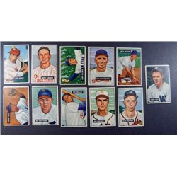 11 - 1951 Bowman Baseball Cards  EX-VGEX