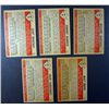 Image 2 : 5 - 1953 Bowman Color Baseball Cards.  Mostly VGEX or Better