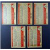 Image 2 : 5 - 1953 Bowman Color Baseball Cards.  Mostly VGEX or Better.