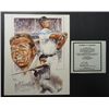 Image 1 : New York Yankees Mickey Mantle "THE MICK" Autographed 8x10 color w/COA.