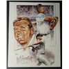 Image 2 : New York Yankees Mickey Mantle "THE MICK" Autographed 8x10 color w/COA.