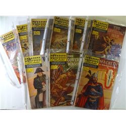 CLASSICS Illustrated Lot   9 Comics, Original Issues