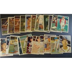 1957 Topps Baseball Lot (23 cards)   Mostly EX