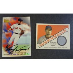 Nomar Garciaparra  Autograph and Jersey Card