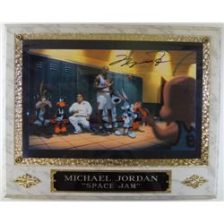 Michael Jordan Autographed Space Jam 8x12 SPACE JAM Picture