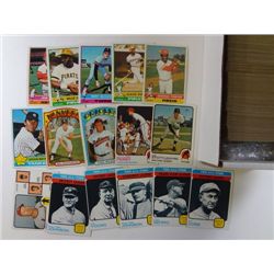 400 - 1970's Topps Baseball Cards - Nice NM-EM-EX+