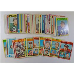 1972 Topps Football Lot (100 cards)  NM to EX