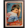 Image 1 : Pete Rose AUTOGRAPHED Baseball Card