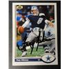 Image 1 : Troy Aikman AUTOGRAPHED Football Card