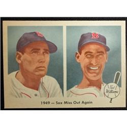 1959 FLEER TED WILLIAMS #37 SOX MISS OUT AGAIN  NM-MT