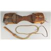 Image 1 : Basket Weave Saddlebags and Rawhide Bullwhip