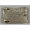 Image 2 : Silver Rectangle Buckle Inlaid with Turquoise