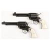 Image 2 : Ruger Vaquero 2 Gun Set Cal .45LC