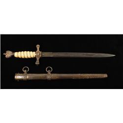 German World War II Officers Dagger & Scabbard