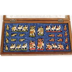 32 Piece Finely Carved Chess Set