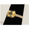 Image 2 : Lady's Citrine and Diamond Ring