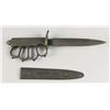 Image 1 : U.S. 1918 Fighting Knife with Brass Knuckle Guard.