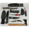Image 1 : Lot of 5 Knives and Throwing Tomahawk