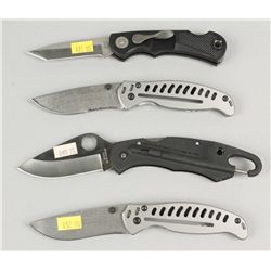 Lot of 4 Pocket Knives