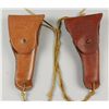 Image 1 : Lot of 2 US Leather Flap Holsters