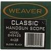 Image 2 : Weaver Classic Handgun Scope 4X28