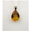 Image 2 : Dynamic 10 Karat Yellow Gold Ladies Pendant