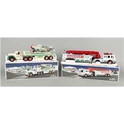 Hess Fire Truck and Airplane Set