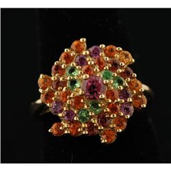 10K Multi-Gemstone Ring