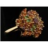 Image 2 : 10K Multi-Gemstone Ring