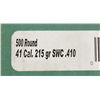 Image 2 : Hunters Supply 41 Cal 500 Ct Box of Bullets