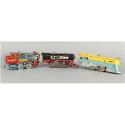 3 Engine Toy Trains