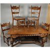 Image 1 : Oak Dining Table with 6 Chairs