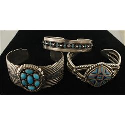 Lot of Native American Cuffs