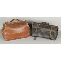 2 Antique Doctors Bags