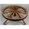 Image 1 : Wagon Wheel Coffee Table