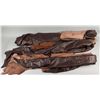 Image 1 : Lot of 6 Leather Hides