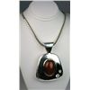 Image 2 : Nice Handmade Sterling Silver Agate Neckpiece
