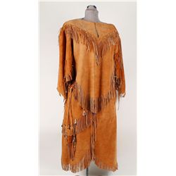 Lady's Buckskin Skirt & Shirt