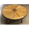 Image 1 : Wagon Wheel Coffee Table