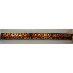 Seaman's Dining Room Sign