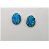 Image 2 : Charming Ladies Opal Earrings