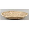 Image 1 : Large Flat Basket Tray Geometric Design
