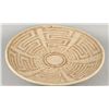 Image 2 : Large Flat Basket Tray Geometric Design
