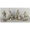 Image 1 : Lot of 4 Pewter Figurines