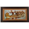 Image 1 : Color Photo Copy of Mohawk Indians in Canoe
