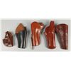 Image 1 : Collection of 5 Leather Holsters