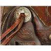 Image 2 : S.A. Wade Floral Tooled Saddle