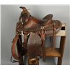 Image 4 : S.A. Wade Floral Tooled Saddle