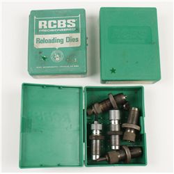 Lot of 3 RCBS Reloading Dies