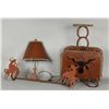 Image 2 : Three Western Decor Items